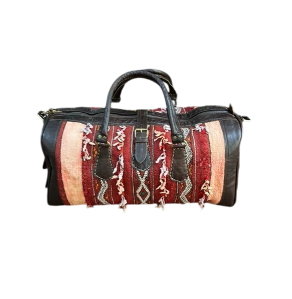 Kelim/Leder Tasche