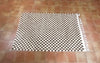 Schachbrett Weiß/Braun 260x160