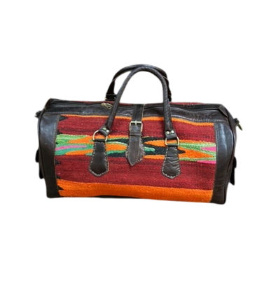 Kelim/Leder Tasche