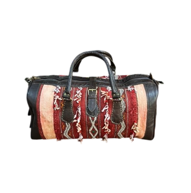 Kelim/Leder Tasche Handgepäck-Tasche