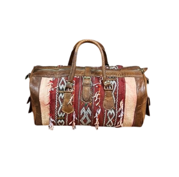 Kelim/Leder Tasche