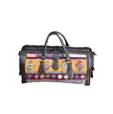 Kelim/Leder Tasche