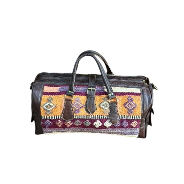 Kelim/Leder Tasche