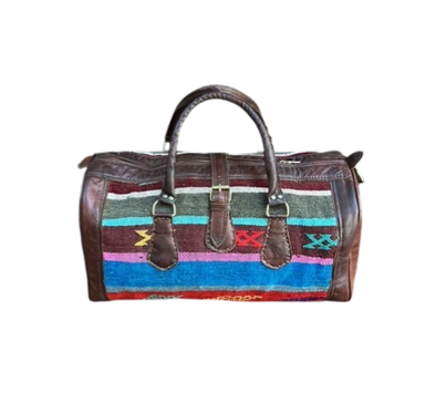 Kelim/Leder Tasche Handgepäck-Tasche