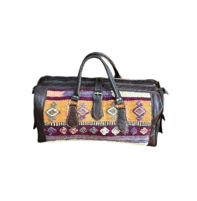 Kelim/Leder Tasche Handgepäck-Tasche