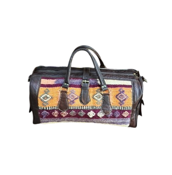 Kelim/Leder Tasche Handgepäck-Tasche