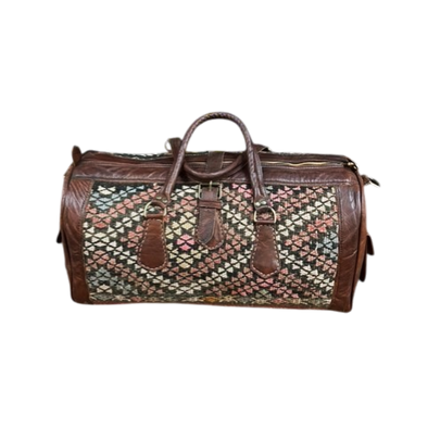 Kelim/Leder Tasche