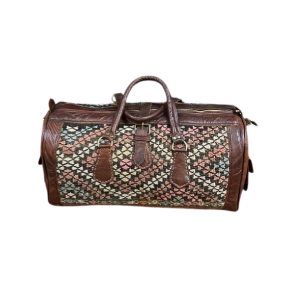 Kelim/Leder Tasche