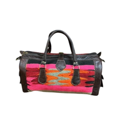 Kelim/Leder Tasche Handgepäck-Tasche