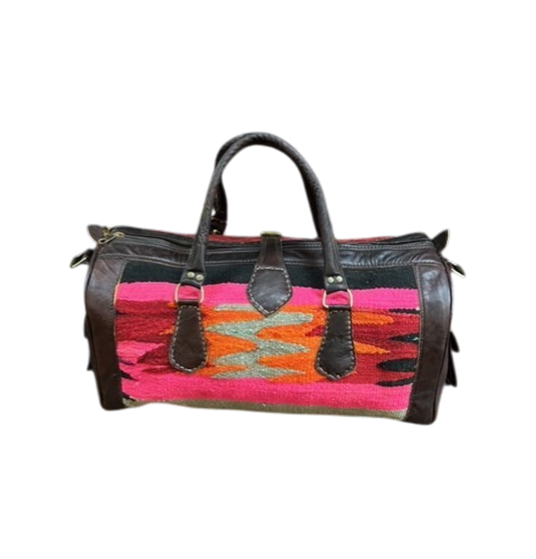 Kelim/Leder Tasche Handgepäck-Tasche